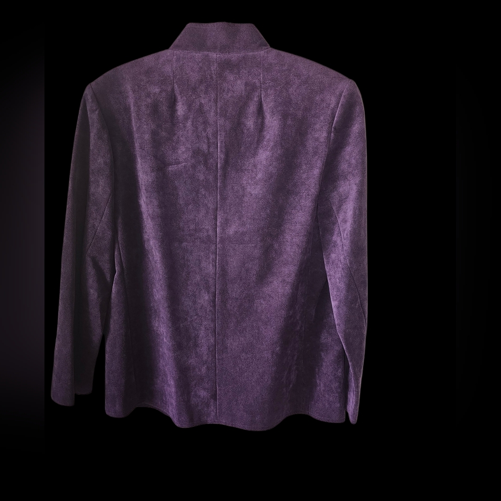 Frederick & Nelson Vintage  Ultrasuede Jacket – Union Made (ILGWU) Size 12 - Picture 2 of 7